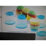 Tupperware Set of Four Individual Jello Molds