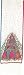 Christmas Tree Cats White Silk Scarf by Laurel Burch