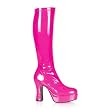 4 Inch Sexy Knee High GOGO Boot Chunky Heel Mid Platform