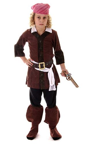 Child Boy's Caribbean Pirate Outfit. 