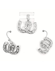 Sterling Silver Pendant and Earring Set