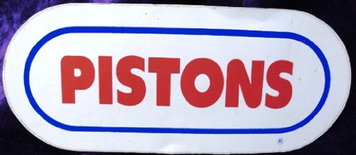 WRIF FM Detroit Pistons Bumper Sticker