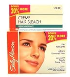 Sally Hansen Hair Bleach, Creme, for Face