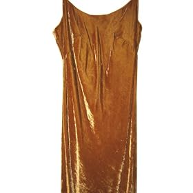 VICTORIA SECRET Hugo Buscati Gold Velvet Evening Gown (Retail $198)