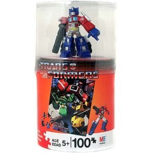 Transformers 100-Piece Puzzle with BONUS Figure Transformers 100-Piece Puzzle with BONUS Figure