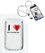 Ipod Case With I Love Hutchinson - Small, Size: 2.16" X 3.93