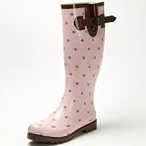 shoefan 水玉レインブーツ