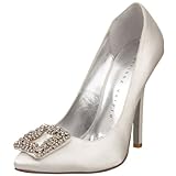 IMAGE OF Martinez Valero Women's Zenith Jeweled Pump,Ivory,5.5 M US