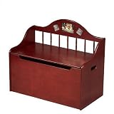 Spindle Toy Chest- Cherry