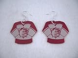 Hamilton Bulldogs Hockey Jersey Earrings