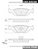 Centric Parts, 100.03220, OEM Brake Pads