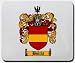 Boccia Family Shield / Coat of Arms Mouse Pad