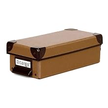 Cargo Naturals Pencil Box, Nutmeg, 3 by 9-1/2 by 4-1/2-Inch