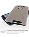 LG G4 Case - VENA Legacy [Dual Layer Protection |Shock Absorption] Heavy Duty Cover with Kickstand [+1 HD Clear Screen Protector] for LG G4 2015 (Compatible With Leather LG G4) (Metallic Bronze (Gunmetal) & Black)