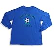 Mis Tee V-Us - Boys Long Sleeve Tee Shirt, Ocean Blue
