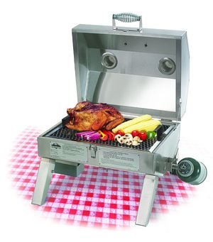 Holland Companion PROPANE Portable Grill, No Flare-up BBQ Grill