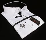 Chemise homme italienne cintrée blanc NAPOLI Chemise slimfit du S au XXXL