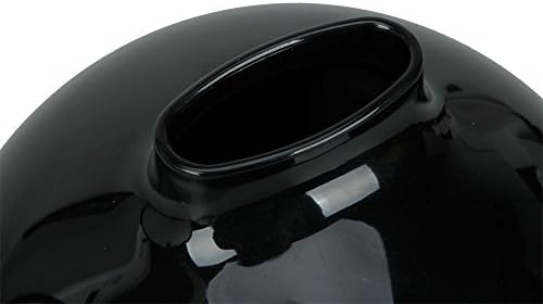 Fashion Round Bomb Shape Toilet Paper Pot Holder Tissue Box Cover (Black)