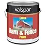 1 Gallon Red Exterior Barn & Fence Latex Paint 18-3121-10 GL [Set of 4]
