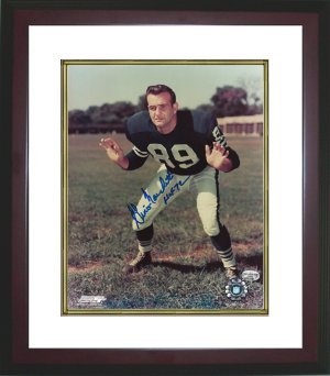 Gino Marchetti signed Baltimore Colts 8x10 Photo HOF72 Custom Framed