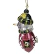 Missouri Tigers NCAA All-Star Light-Up Acrylic Snowman Ornament (3)"