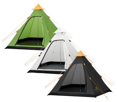 EASY CAMP Tipi blanc tente de camping 3 à 8 personnes