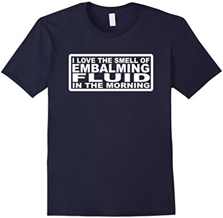 Men's Super Sexy Funeral Director/Embalmer Gift T-Shirt Large Navy