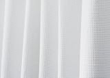 - White Shower Curtain Long White Waffle - 72 x 84