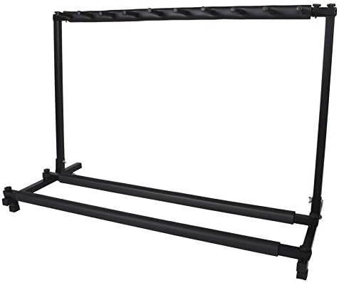 Blazers Studio - Guitar Rack Stand for 9 Holder Multiple Guitar Stand Best for Recording Studio, Guitar Collector, Guitar Collectoion in Home Studio