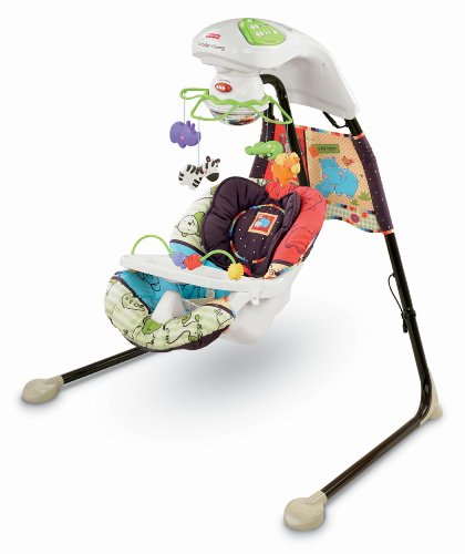 Best Buy! Fisher-Price Cradle 'N Swing, Luv U Zoo