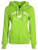 Produkt-Bild: Hollister Kapuzenjacke "Surf Comp" Damen Limettengr&uuml;n