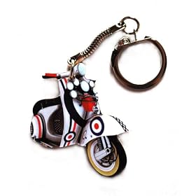 Vespa Mod Scooter Key Ring - MS14