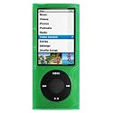 GTMax Durable Gel Skin Protector Case - Circle Green For Apple iPod nano 16GB 8GB 5th 5G Generation NEWEST MODEL