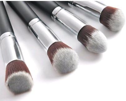 COKA Bis Sale!!!Professional 4 pcs Black Synthetic Kabuki Flat Foundation Brush Single Makeup Cosmetic Brush
