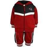 Rutgers Scarlet Knights Infant Scarlet Slingshot Full Zip Hoody & Sweatpants Set