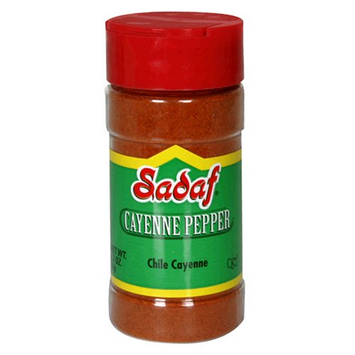 Sadaf Cayenne Pepper, 2.2-Ounce Jars, (Pack of 12)