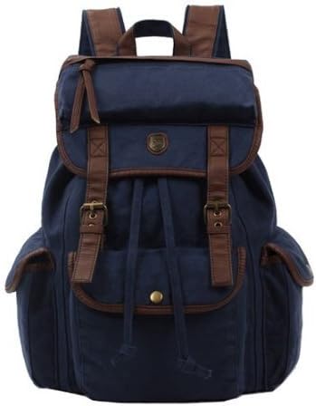 New Men Women Vintage Canvas Rucksack Backpack Retro Vintage for Outdoor Sports Backpack backpack University University of Many Colors