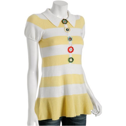 WT1800 Simple Sweet Crochet Baby Sweater