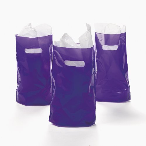 Purple Plastic Bags (50 pc)