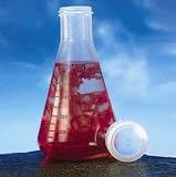 250 mL Erlenmeyer Flasks, with Polypropylene Screw Cap (Pack of 4)