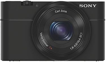 Sony DSC-RX100 Cyber-shot Digitalkamera (20 Megapixel, 3,6-fach opt. Zoom, 7,6 cm (3 Zoll) Display, lichtstarkes 28 - 100 mm Zoomobjektiv F1,8 - 4,9, Full HD, bildstabilisiert) schwarz