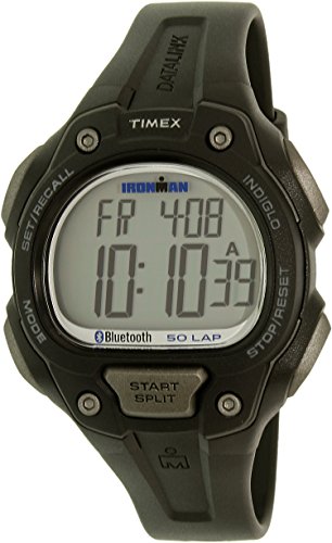 Timex Men's TW5K86500F5 Ironman Classic 50 Move + Watch with Black Resin Band