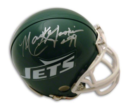 Mark Gastineau Autographed New York Jets Throwback Mini Helmet