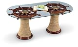 Ship's Wheel Coffee Table
