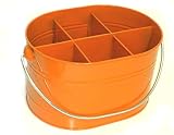 ORANGE Silverware Holder Utensil Flatware Caddy Bbq Picnic