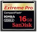 SanDisk 16GB Extreme Pro CF memory card - UDMA 90MB/s 600x (SDCFXP-016G-A91, US Retail Package)