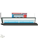 Coralife 72 Inch Aqualight W/ 6-96W Sq. Pin Base And 4-3/4W Lunar Blue-Moon-Glow LED Lamps