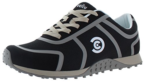 Ccilu Porter Pace Men's Retro Fashion Sneakers Shoes,9 D(M) US,Black