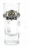 St. Louis Rams Cordial 2.5 oz Shot Glass with Handle - NFL Football Fan Shop