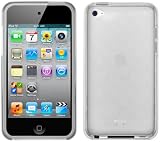 GreyMobiles CLEAR WHITE GEL SKIN CASE FOR APPLE iPod TOUCH 4G 8GB 32GB 64GB (4th Generation)